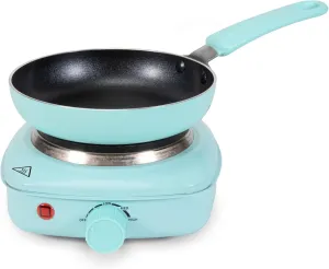 IvyArd 2 Piece Blue Urban Cook Set, 3.8 Quarts, Non-Stick, Medium Size