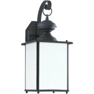 Jamestowne Black LED Outdoor Wall Lantern