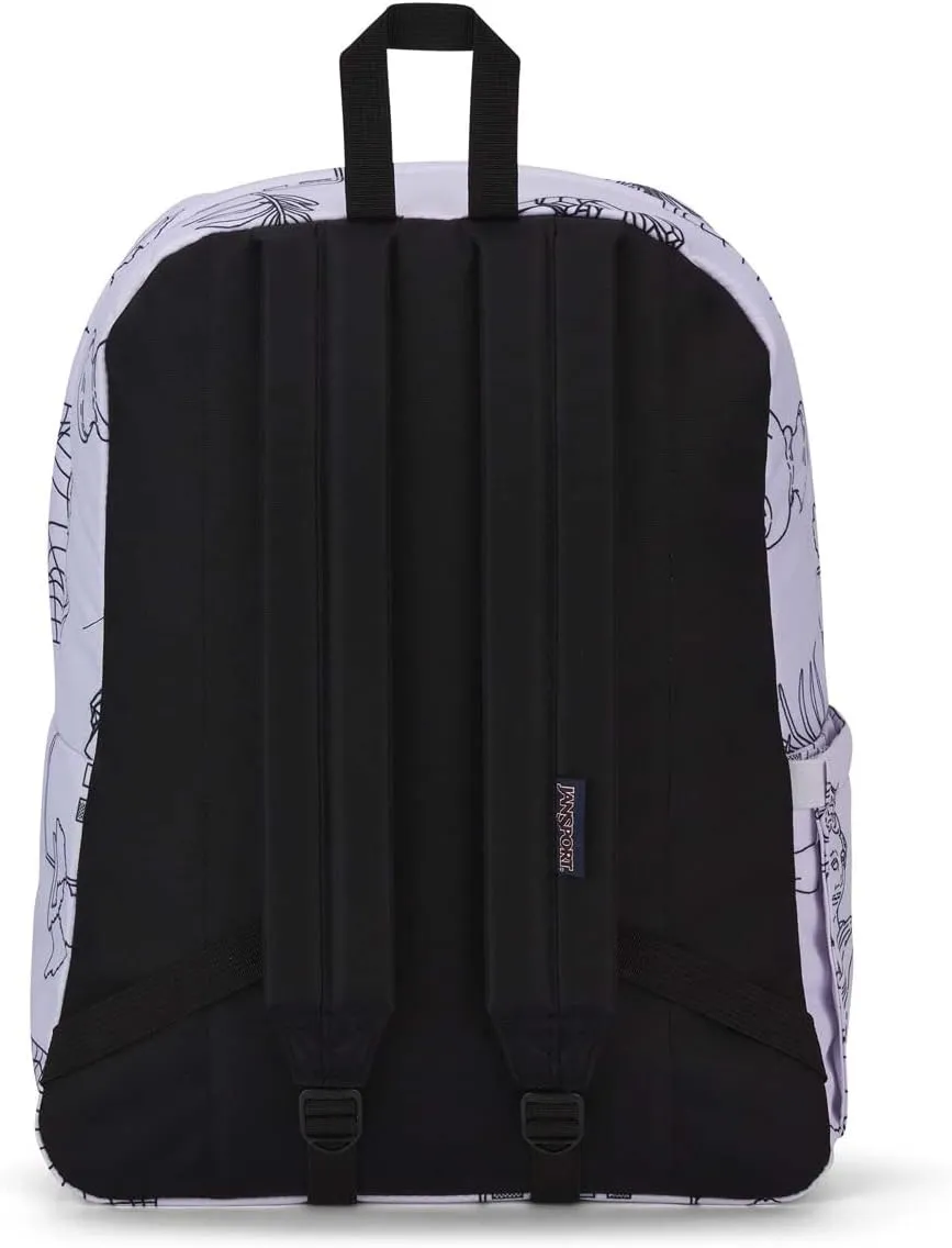 JanSport SuperBreak Backpack - Durable, Lightweight Premium Backpack - Color Me Vaporwave