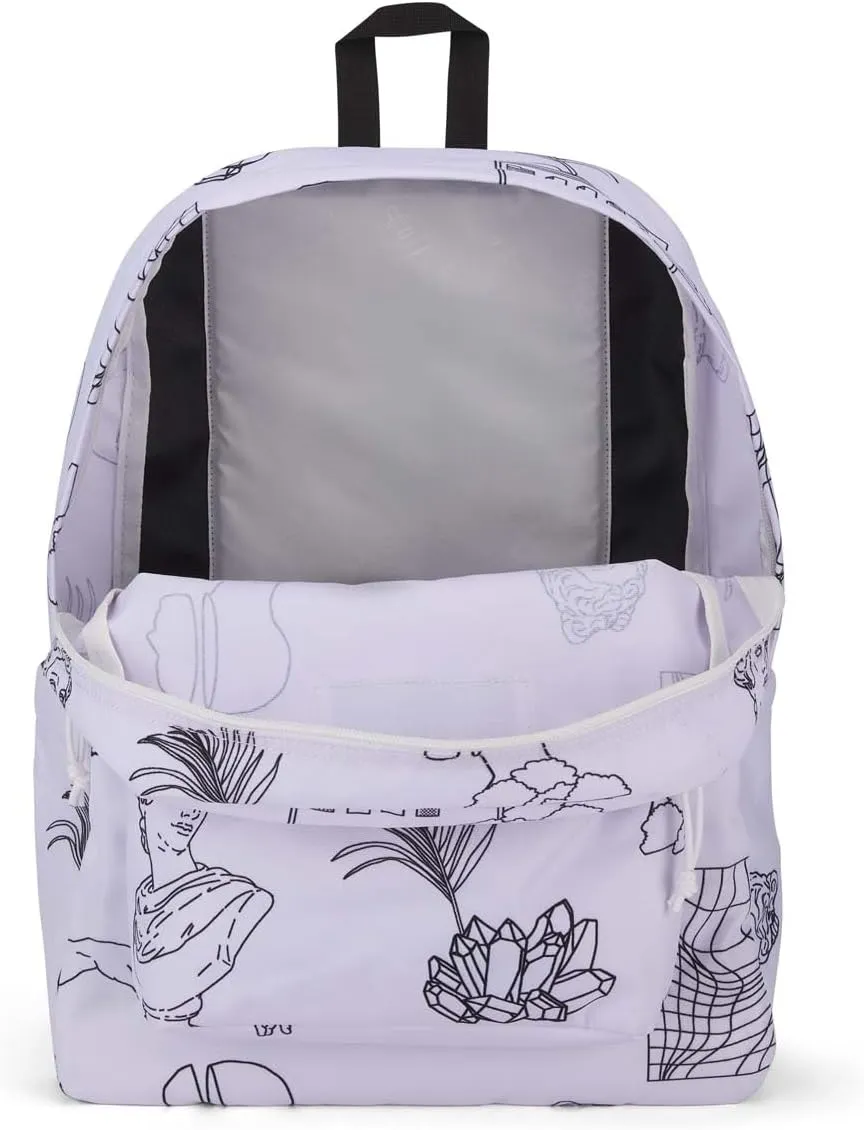 JanSport SuperBreak Backpack - Durable, Lightweight Premium Backpack - Color Me Vaporwave