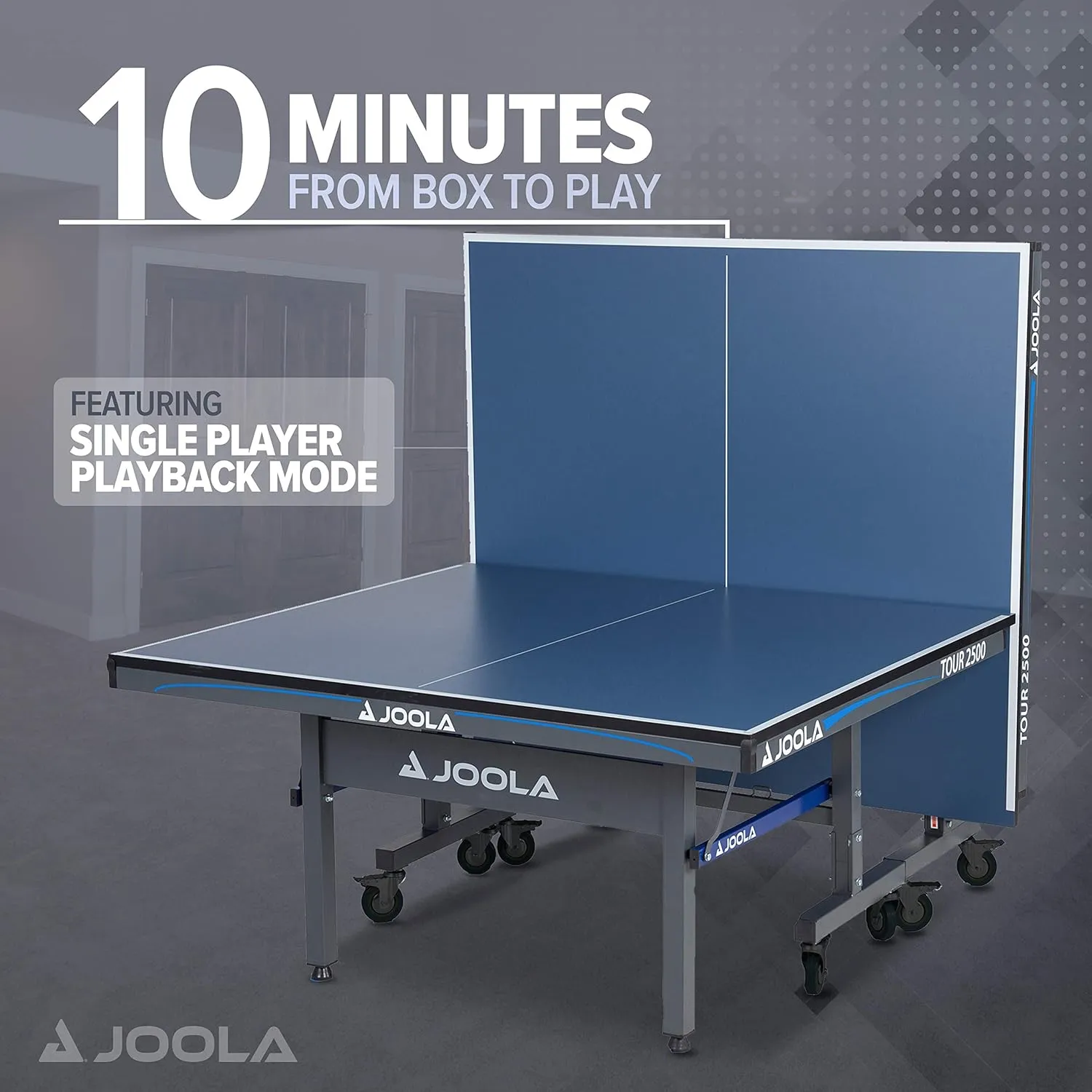 JOOLA Tour 2500 Table Tennis Table (25mm)