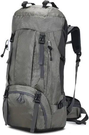 JSEIAJB 60L Outdoor Backpack Camping Climbing Bag Waterproof Mountaineering Hiking Backpacks Sport Bag