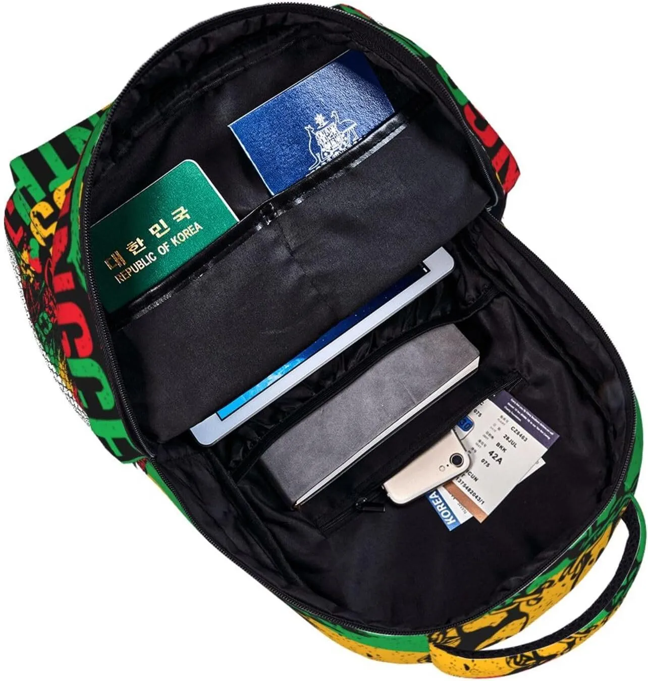 Juneteenth Black Freedom Backpack Lightweight Laptop Backpack Casual Daypack Travel Double Shoulder Bag For Women Men