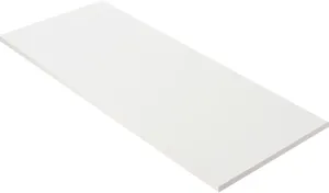 Kaboon 60x20 inches Tabletop, Solid One-Piece Desktop for Sit Stand Desk, Double Desks, L Desk DIY,Wood Countertop Home or Commercial Use,1 inch Thick, White, 20" D x 59.1" W