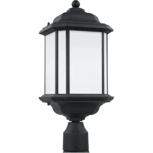 Kent Black LED Outdoor Post Lantern