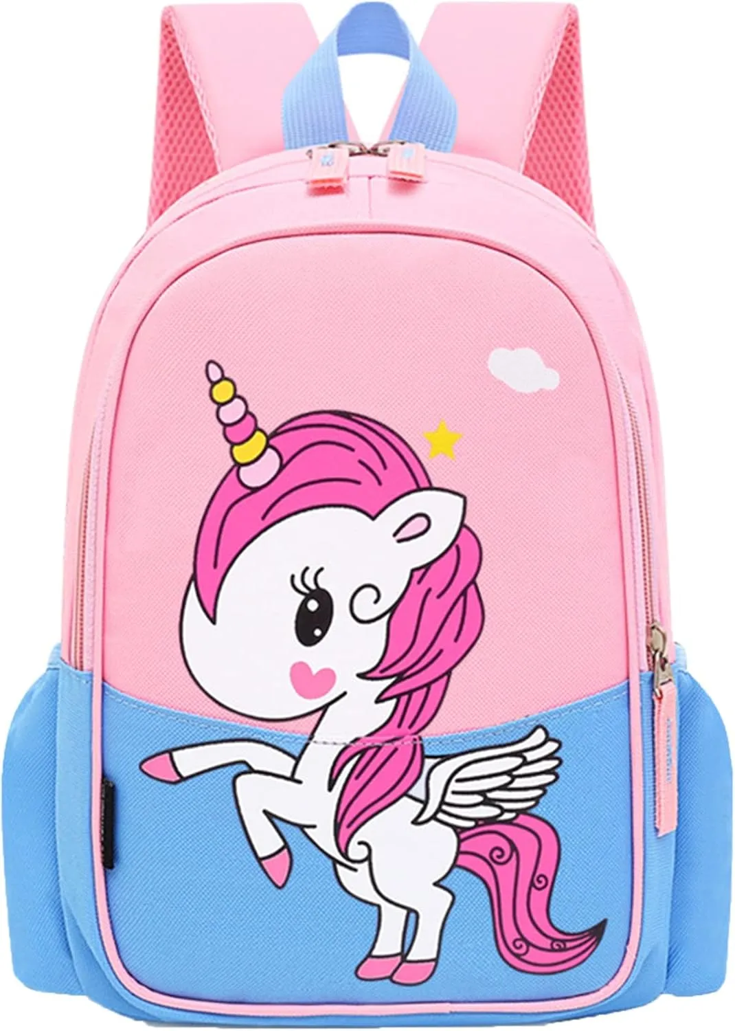 Kids Preschool Kindergarten Backpack Lightweight Cool Cute Cartoon Travel Backpack With Lunch Bag For Boys Girls