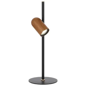 KINDLE: Black Table Lamp with Adjustable Shades