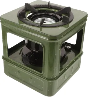 Kisangel Outdoor Kerosene Stove Compact Bbq Grill Burner for Camping Portable Easy to Control Fire