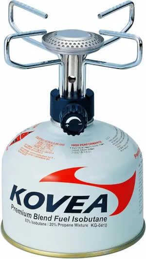 Kovea Backpackers Camping Stove, Small, Silver