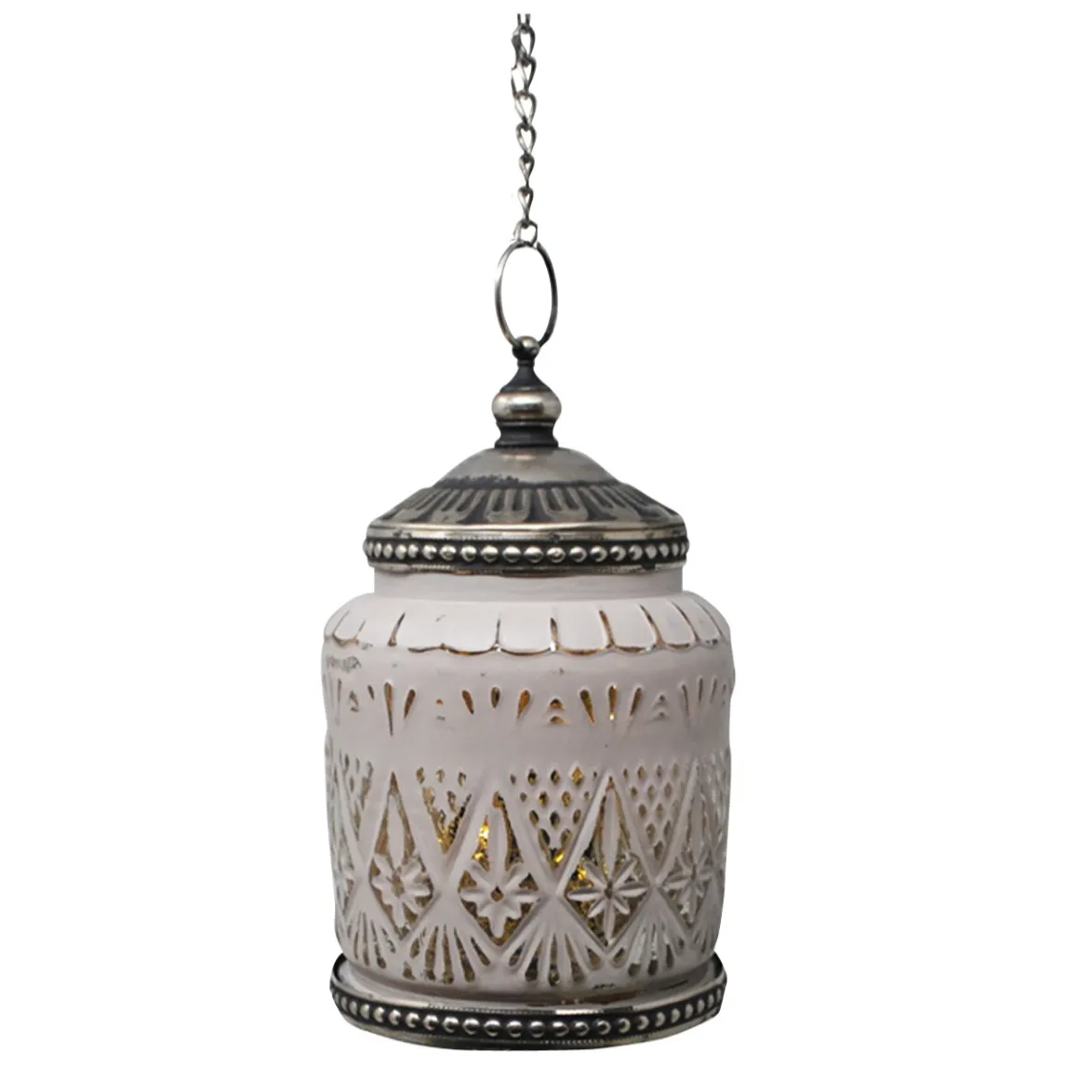 Lantern Mika Grey LED