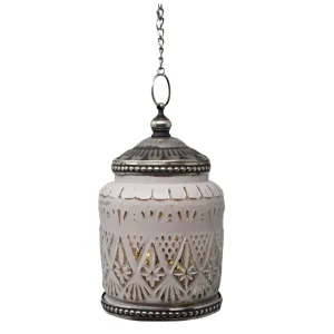 Lantern Mika Grey LED