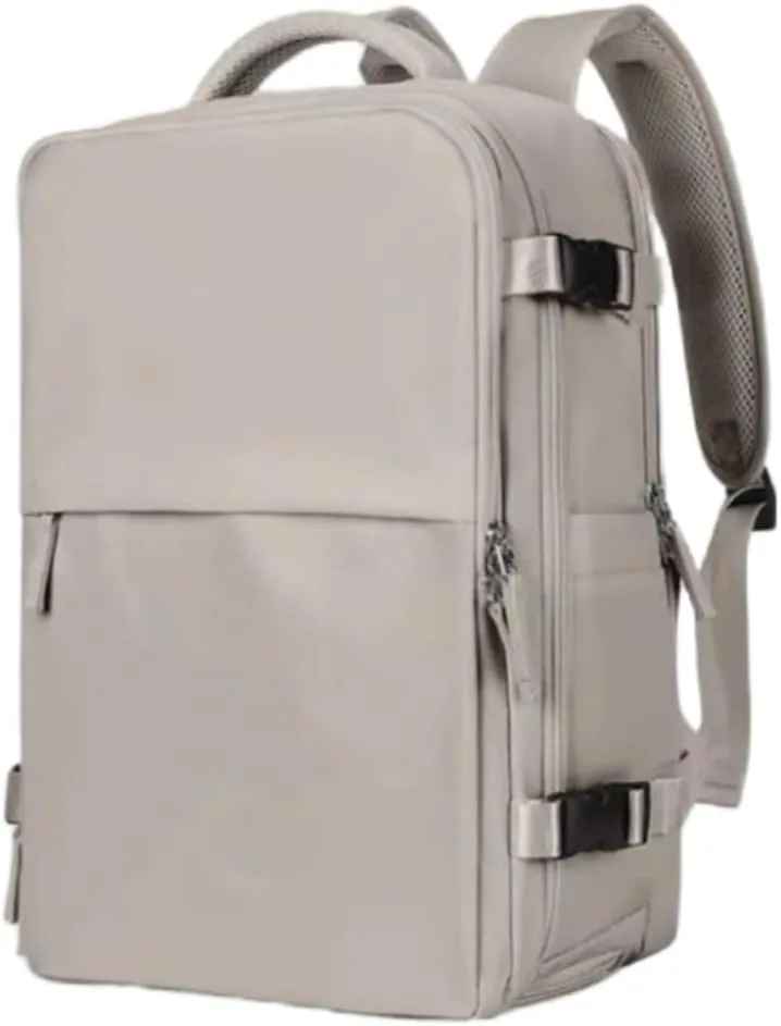 Large Travel Backpack for Women Waterproof Outdoor Hiking Backpack with USB Charging Port Shoes Compartment