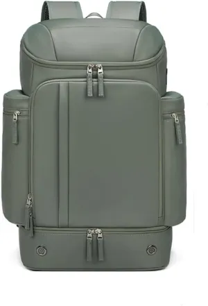 Large Travel Backpack,50L Carry-On Backpack Water Resistant Flight Approved Weekender Bag Luggage Backpack Business Daypack for Men and Women(Army Green)