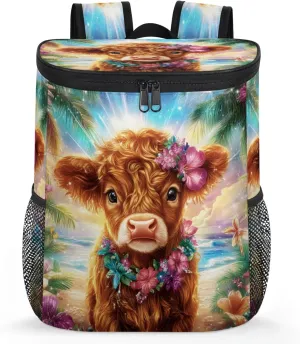 Large Waterproof Insulated Cooler Backpack, Leak Proof Cooler Backpack for Camping, Picnic Travel Outdoor
