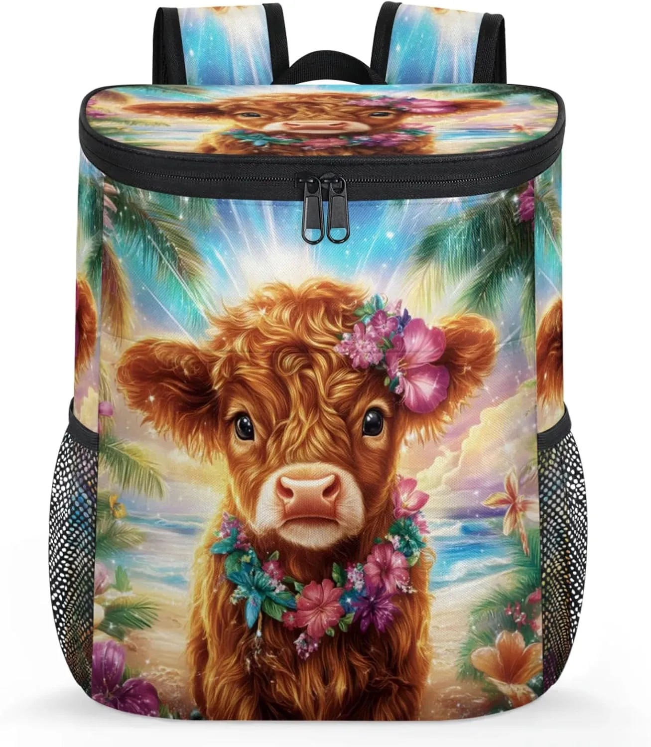 Large Waterproof Insulated Cooler Backpack, Leak Proof Cooler Backpack for Camping, Picnic Travel Outdoor