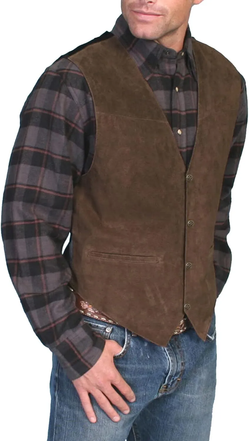 LCMTWX Black Vest Men V Neck Pocket Retro Color Vest Blouse With Button Utility Vest Men Mens Blazer Men Tux Chaleco Para