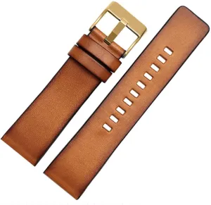 Leather Bracelet for diesel DZ7406 DZ7408 DZ4476 DZ4343 Strap Brown Strap 22mm 24 26mm Vintage Watch Strap