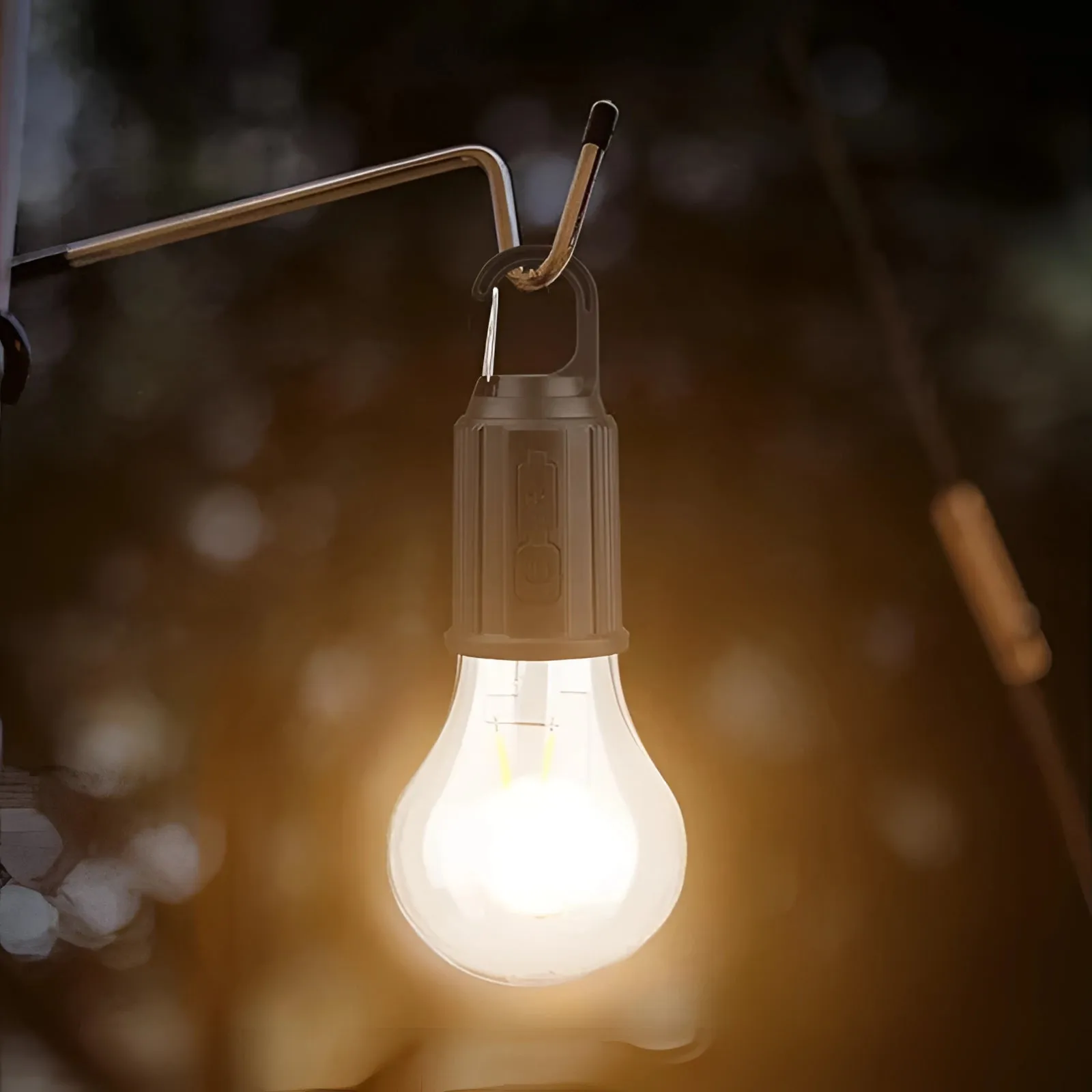 LED Camping Lantern - Portable, Waterproof, Rechargeable Outdoor Light
