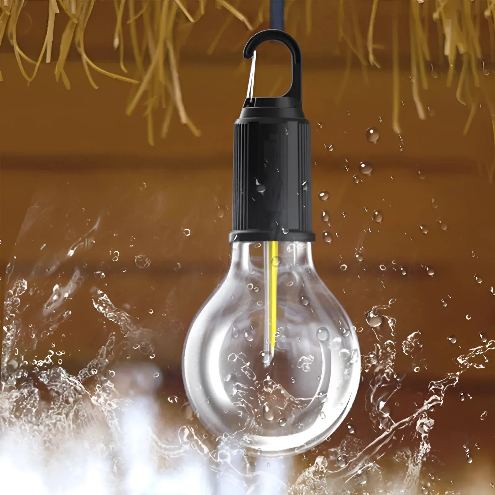 LED Camping Lantern - Portable, Waterproof, Rechargeable Outdoor Light