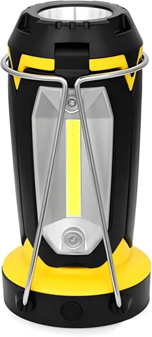 LED Camping Tent Lantern Waterproof Camping Lantern with Power Bank Function Outdoor Portable Lights for Emergency Hurricanea ( Color : A )