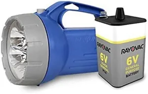 LED Lantern Flashlight, 6V Battery Included, Superb Battery Life 30 Hours, 200 Lumens, Emergency Light