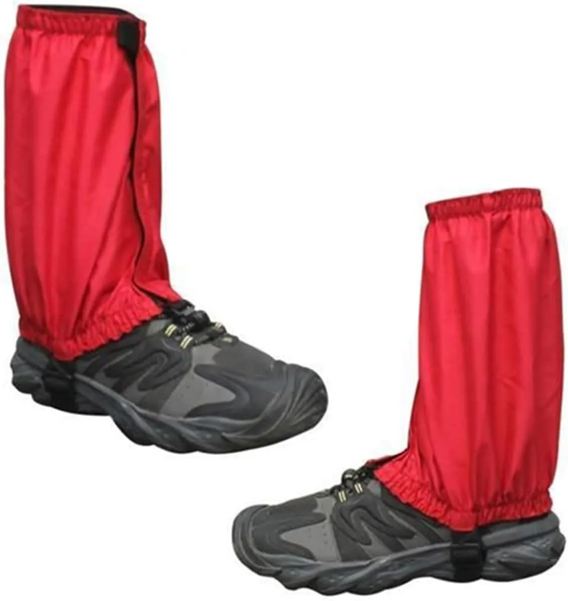 Leg Gaiters,Outdoor Gaiter,Lightweight Low Shoe Gaiters,Adjustable Size Leg Gaiters,Waterproof Sports Hiking Gaiters(1 Pair)