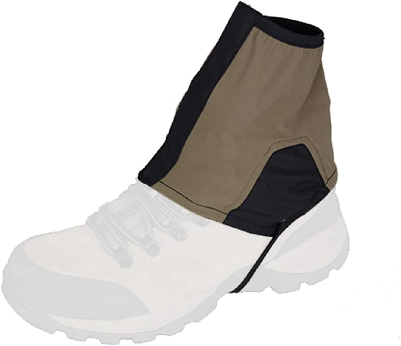 Leg Gaiters,Outdoor Gaiters,Short Waterproof Hiking Gaiters,Khaki Durable Gaiters,Adjustable Size Gaiters(1 Pair)