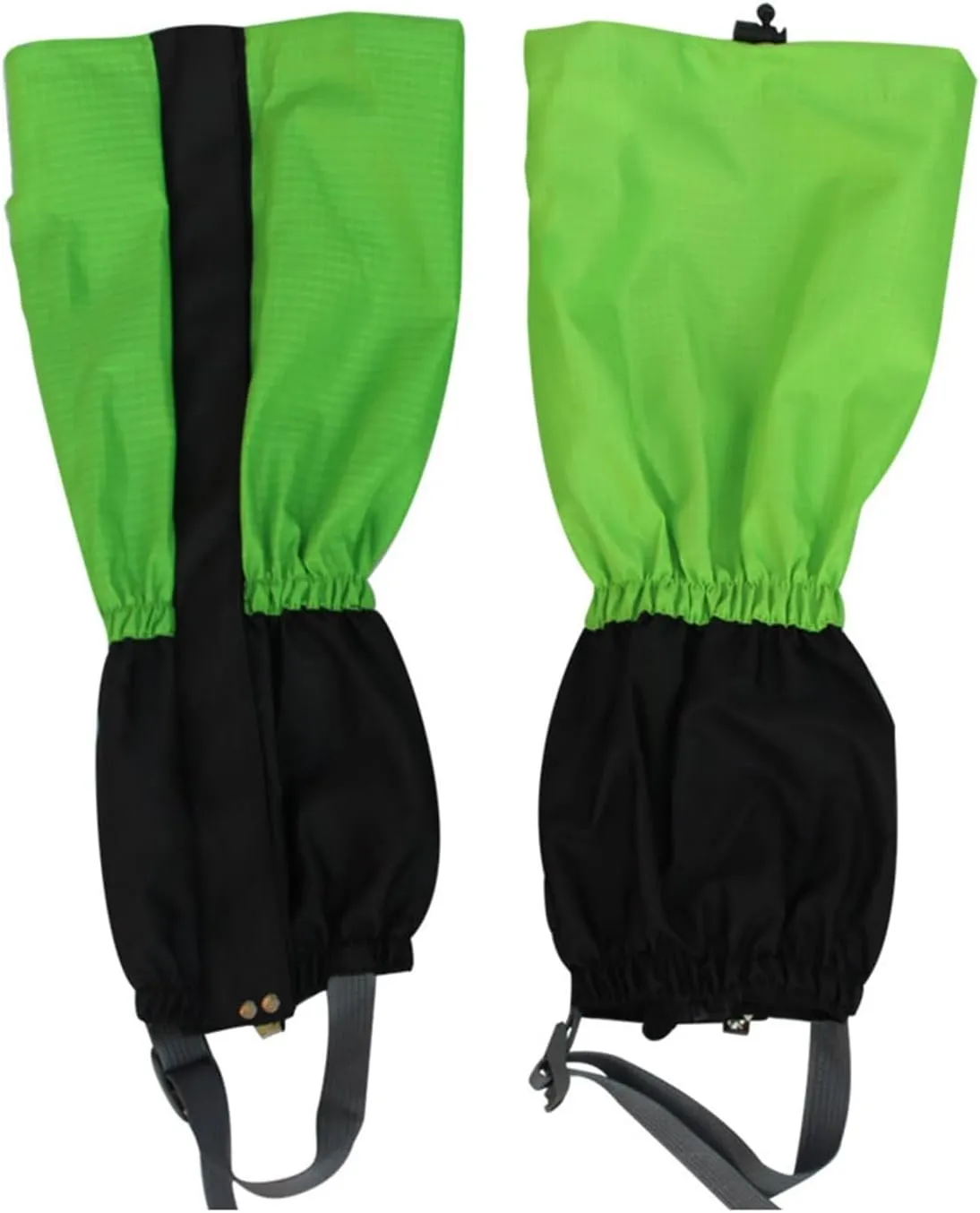 Leg Gaiters,Outdoor Gaiter,Waterproof Low Shoe Gaiter,Lightweight Adjustable Snow Boot Ankle Gaiter,Shoe Covers(1 Pair)