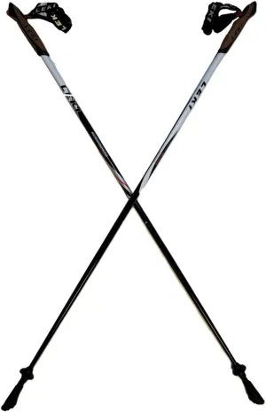 LEKI Nordic Walking Response Titanium Black/White 115cm
