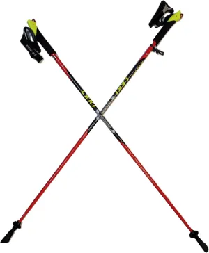 LEKI Nordic Walking Speed Pacer (T2) HM Carbon 115cm Red