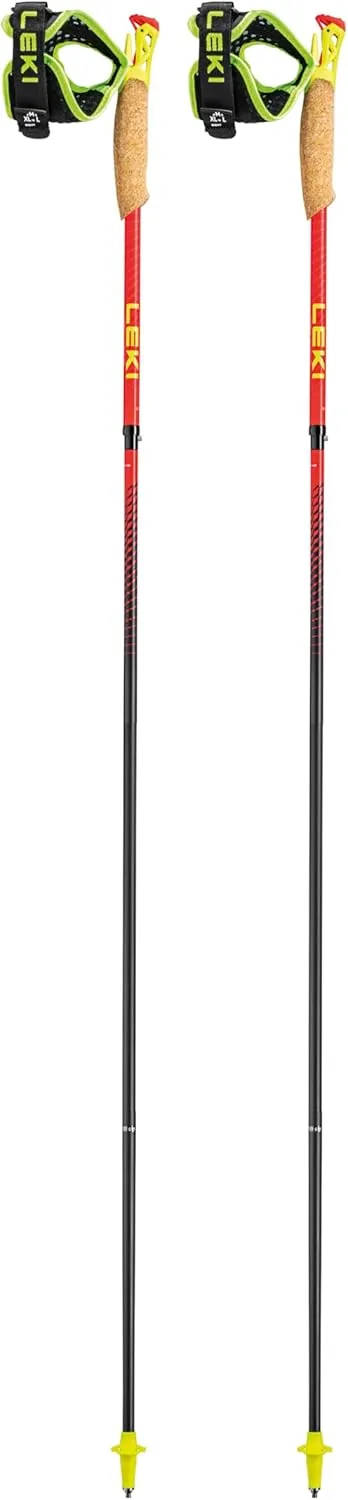 LEKI Ultratrail FX.One Superlite Carbon Collapsible Lightweight Trekking Poles for Hiking & Trail Running