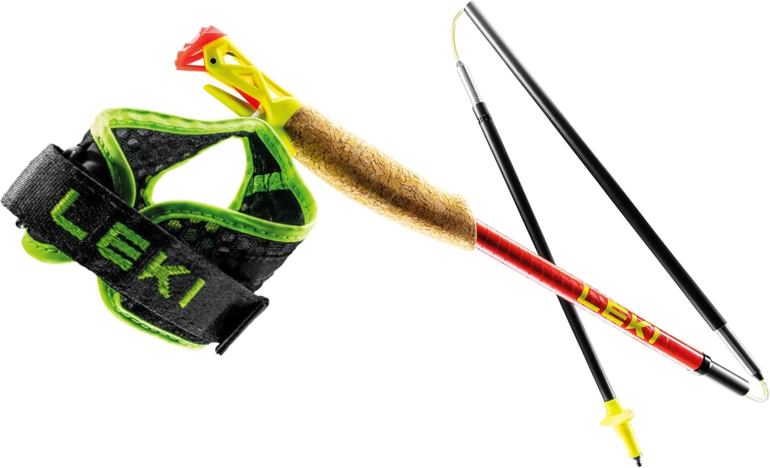 LEKI Ultratrail FX.One Superlite Carbon Collapsible Lightweight Trekking Poles for Hiking & Trail Running