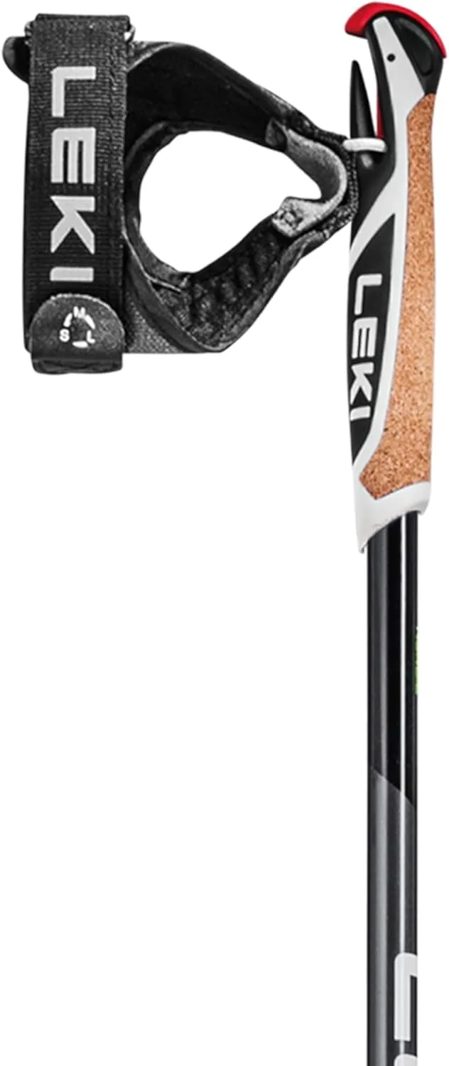 LEKI XTA 5.5 Lightweight Aluminum Cross-Country Ski Poles for Nordic Skiing