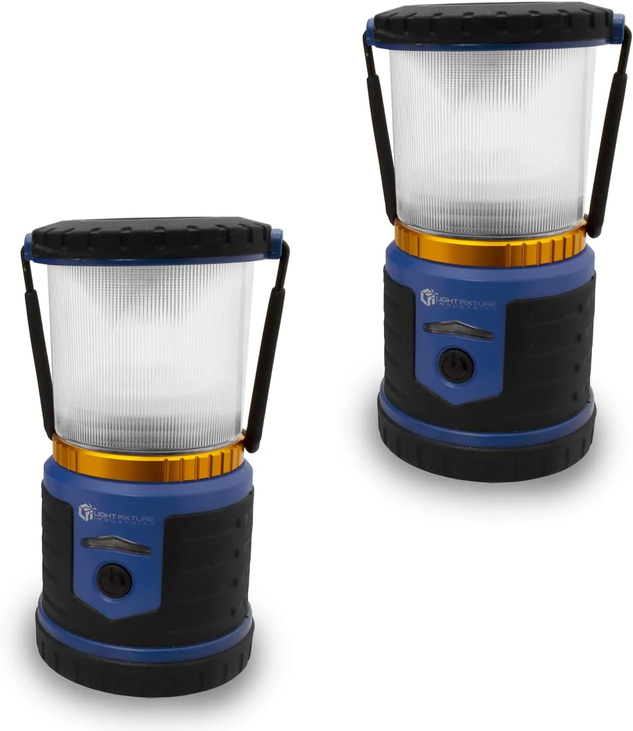 LFI Lights | Rugged Emergency Lantern for Power Outages, Storms, Survival Kit | Up to 200 Hrs of Light| Charges Cell Phone | Rechargeable Battery | Water Resistant | 6 LED Modes | 2 Pack | RZLPRF-R3L