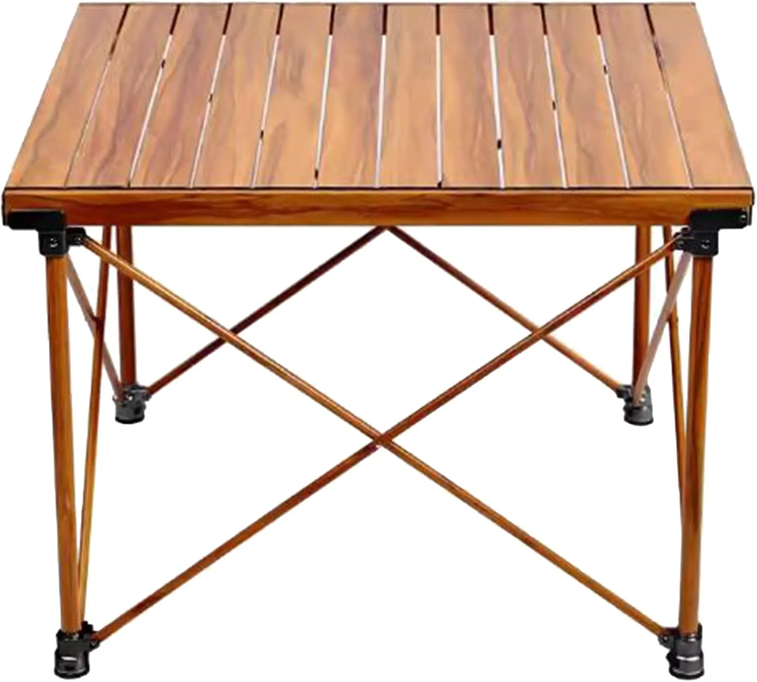 Liftable Camping Table Aluminum Alloy Picnic Table Ultralight Folding Camping Table Roll Up Table Top Multi-Purpose for Camp