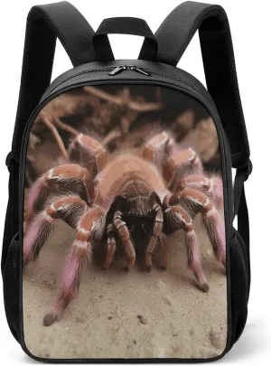 Lightweight Backpacks Cute Travel Bag Durable Large Mexican Pink Tarantula Printing Small Travel Backpack For Women & Men