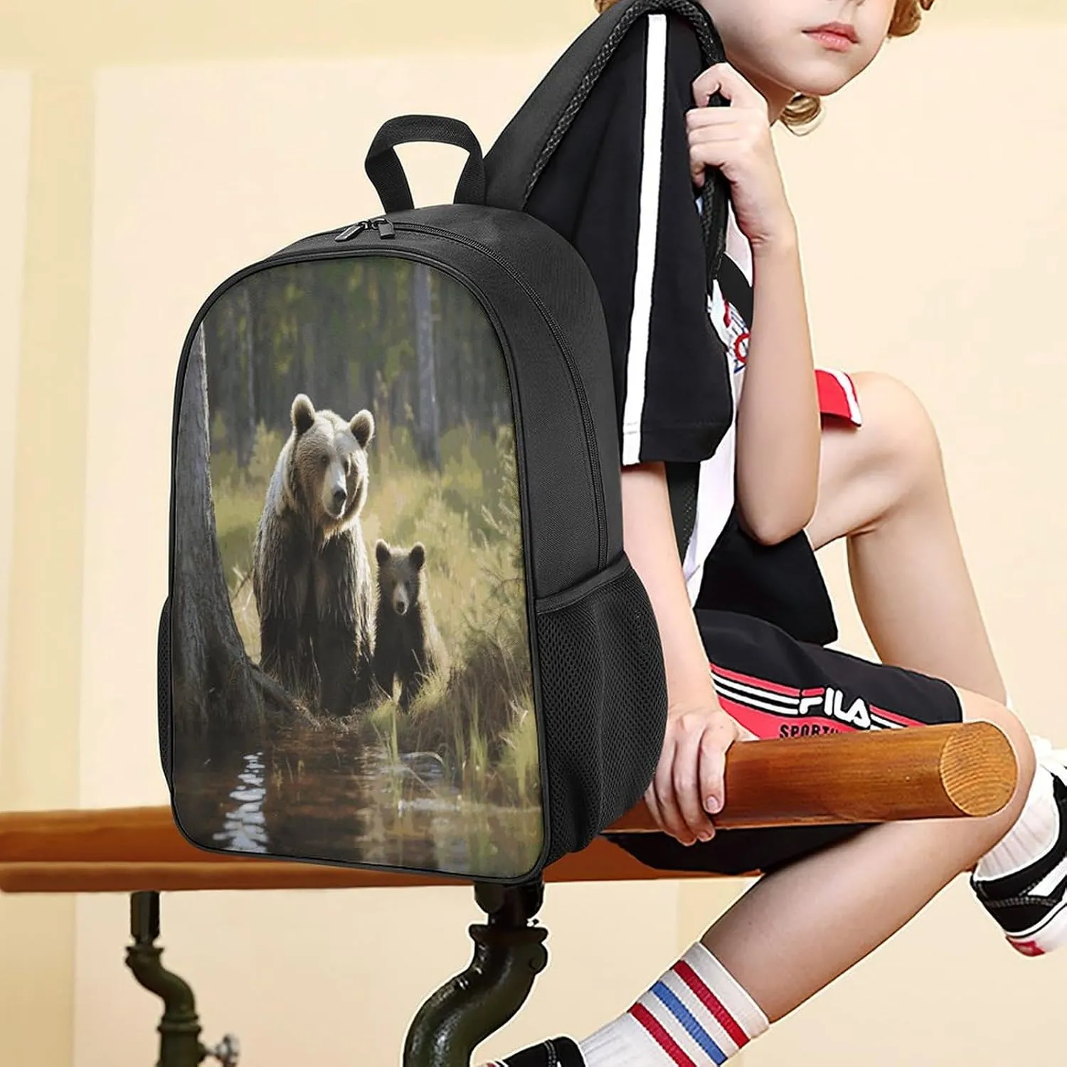 Lightweight Backpacks Cute Travel Bag Durable Mother Zoon Protect Printing Small Travel Backpack For Women & Men