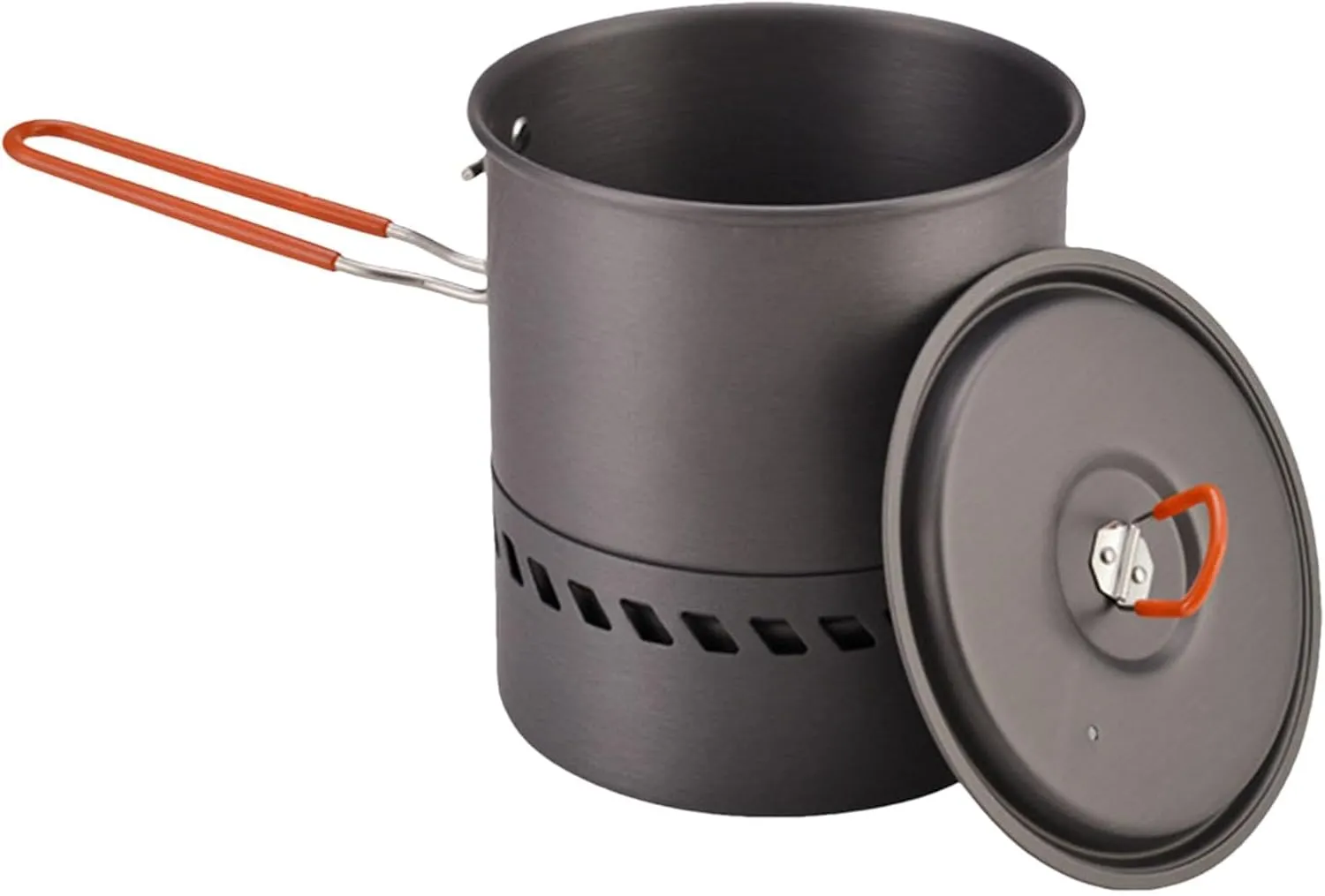 Lightweight Camping Stove | Camp Stove Burner | Compact Camping Stove | Camping Cookware Kit, Outdoor Cooking Set Non Stick Pot Camping Accessories for Outdoor Picnic