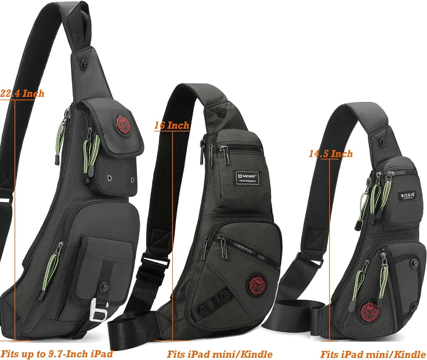 Lightweight Crossbody Sling Backpack