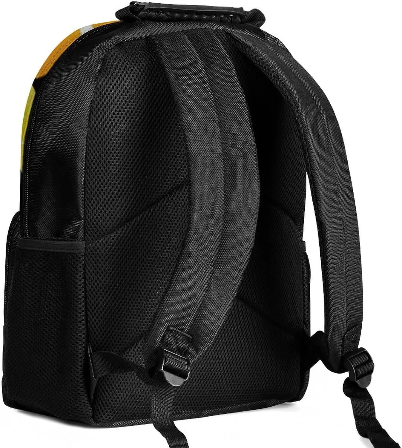 Lightweight Daypack for Camping Business Walking Cycling - Large Capacity Anti-Theft Multipurpose Bookbag, Japanese Kitsune Fox Magical Flowers Art Gym Outdoor Hiking Backpack