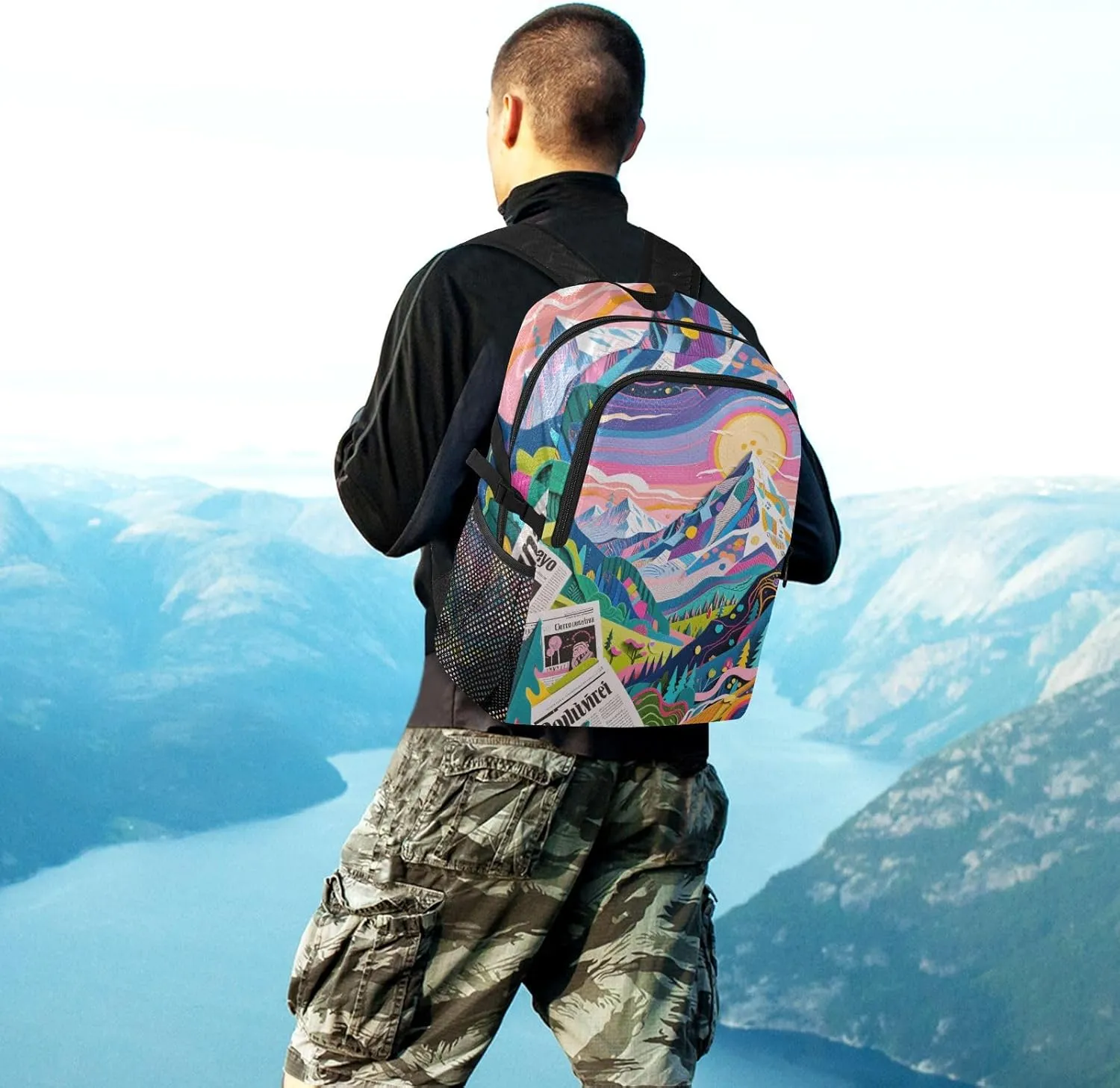 Lightweight Foldable Backpack, Waterproof for Hiking and Camping, Lightweight Backpack
