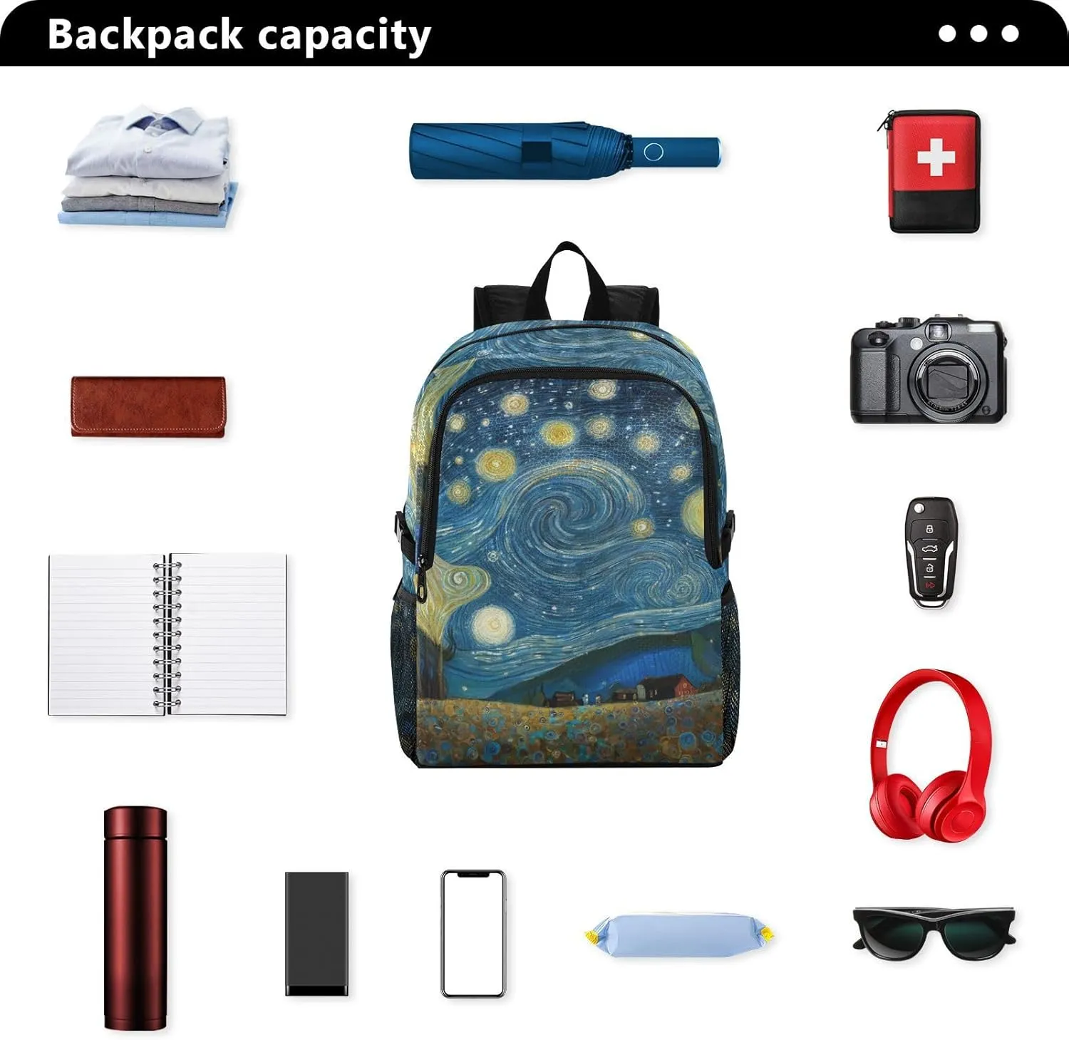 Lightweight Foldable Backpack, Waterproof for Hiking and Camping, Lightweight Backpack