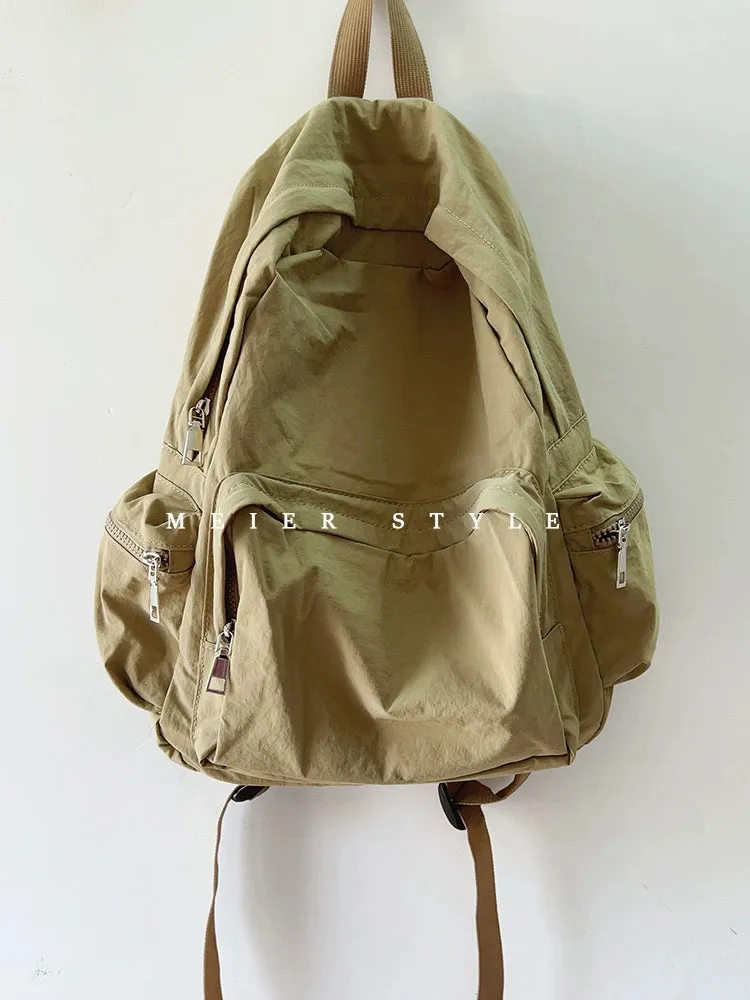 Lightweight Nylon Backpack