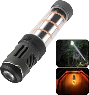Lightweight Tent Light Adjustable Brightness Camping Lantern Portable Outdoor Light with Tripod Waterproof Rechargeable Lightweight Tent Lamp Hands-Free Hanging Light for Hiking Backpacking S