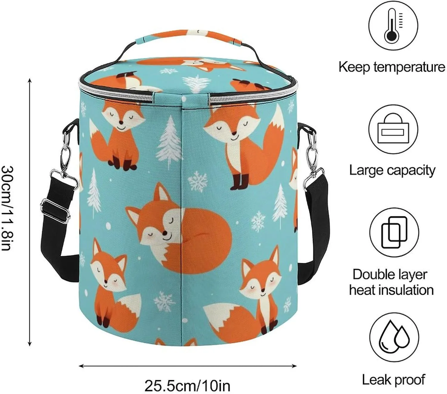 Lightweight Travel Cooler with Adjustable Straps, Leak-Proof Cooler Backpack