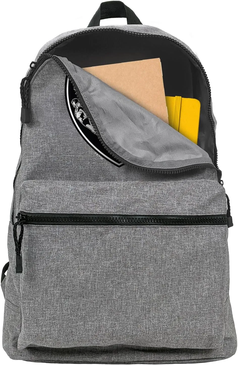 LOGOVISION Justice League Athletic Shield Logo Lightweight Backpack for Work School Daily Use Packable for Travel