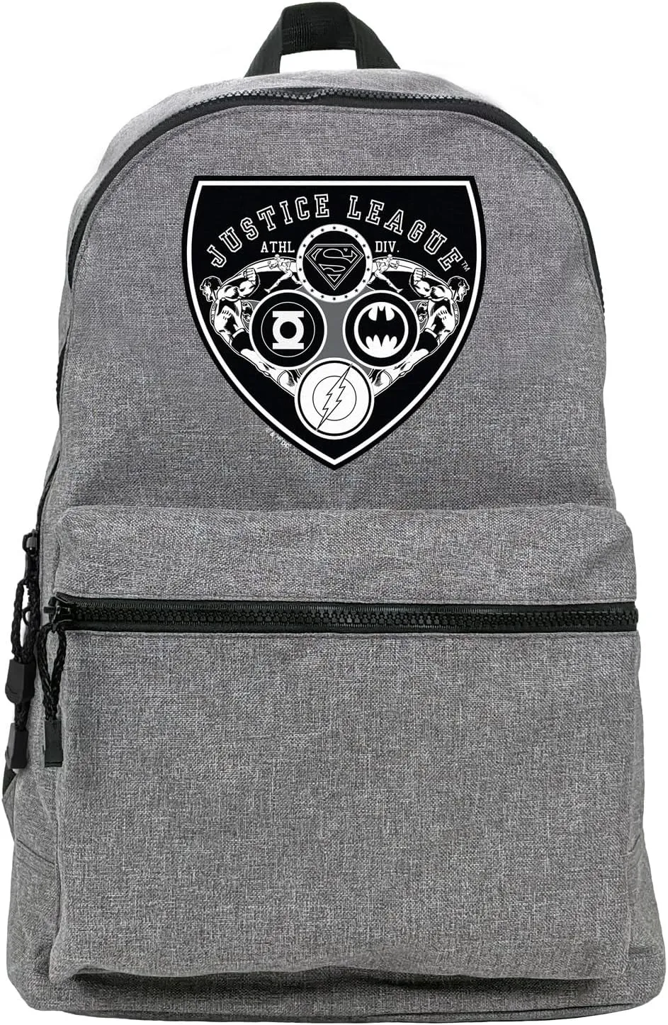 LOGOVISION Justice League Athletic Shield Logo Lightweight Backpack for Work School Daily Use Packable for Travel