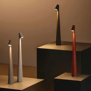 Luminous portable table lamp