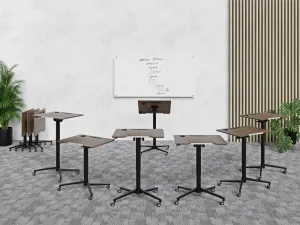 Marco Height Adjustable Folding Table