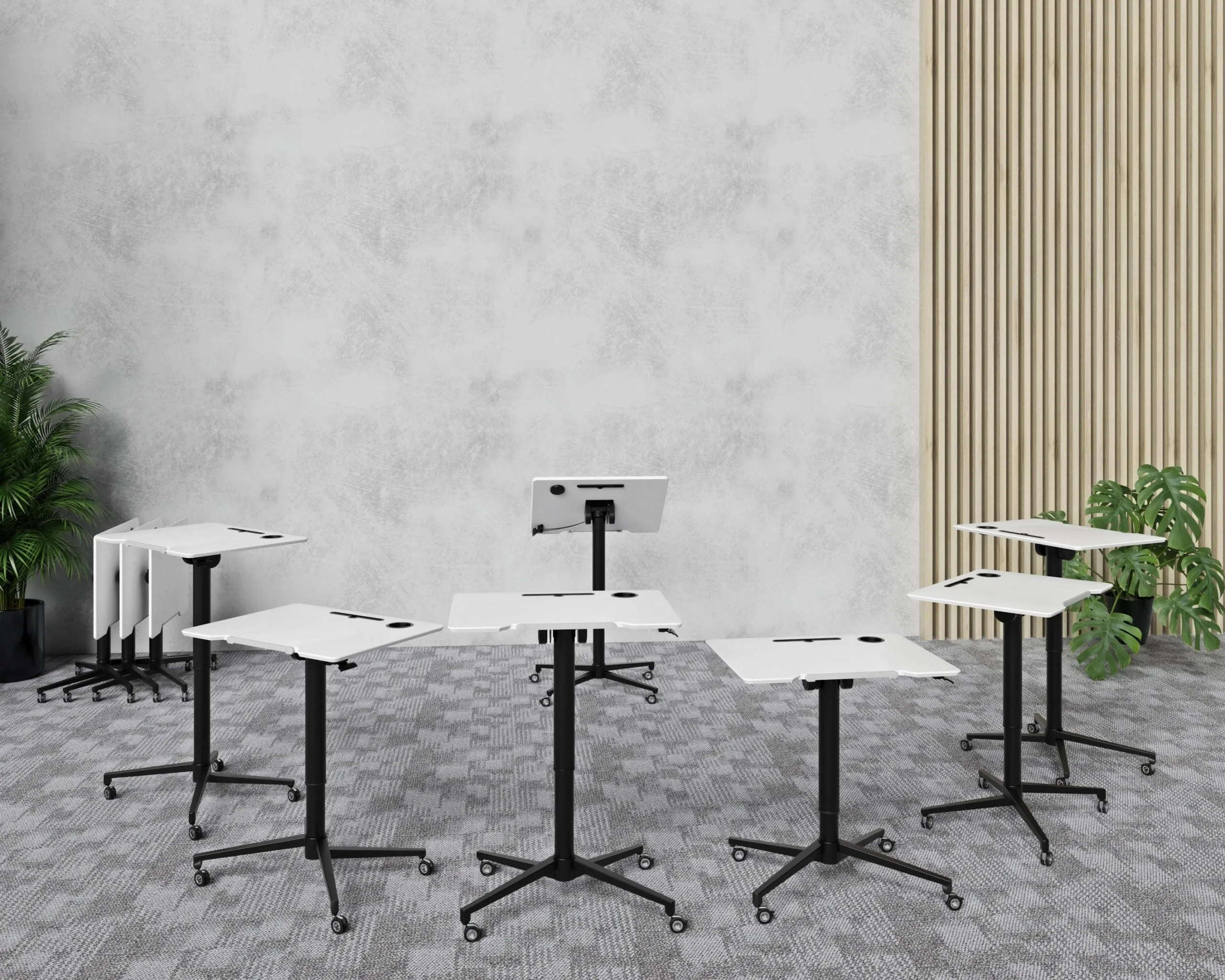 Marco Height Adjustable Folding Table